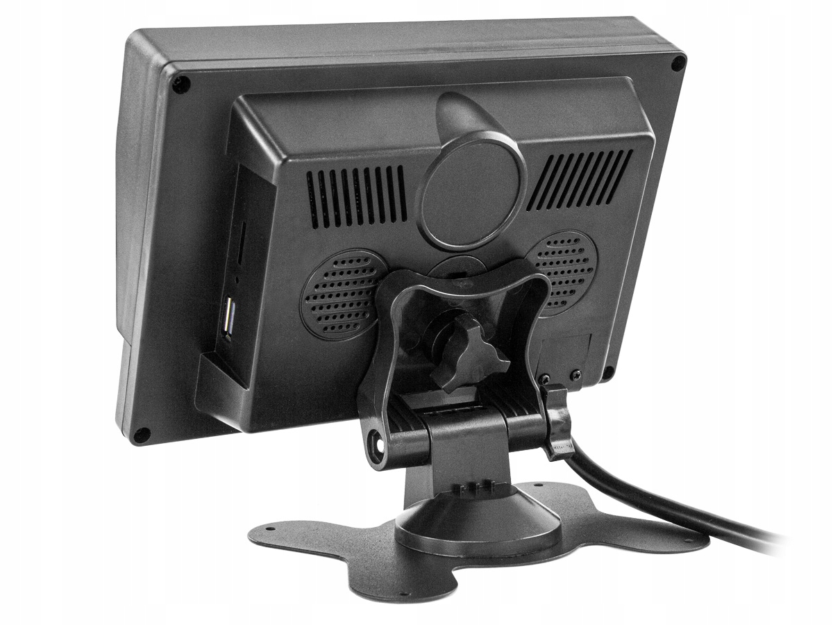 Monitor 7 cali na 4 kamery 4PIN AHD REJESTRATOR 12-24V Kod producenta AHM6124