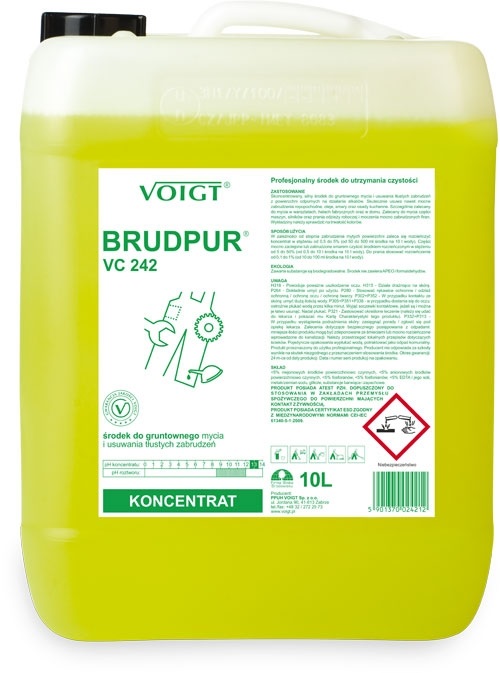 

Voigt Brudpur VC 242 usuwa tłusty brud i olej 10L