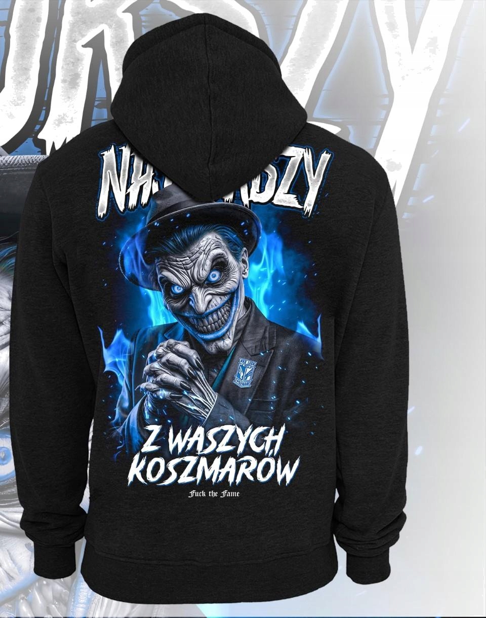 Bluza Lech Poznań Joker Czarna r. XL