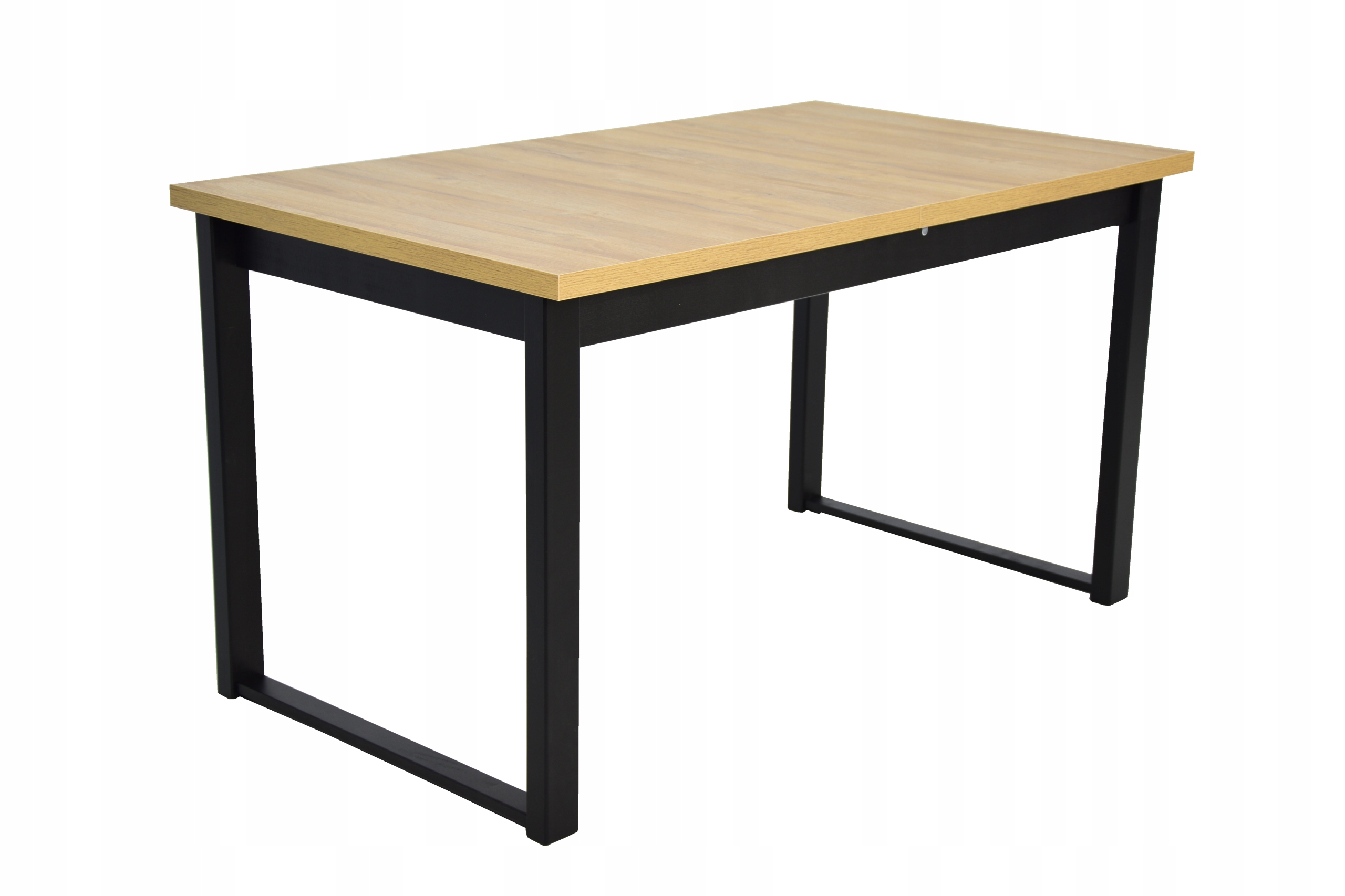 rozkładany stół dąb LOFT + 6 krzeseł CZARNY/ buk Marka Pola-Meble