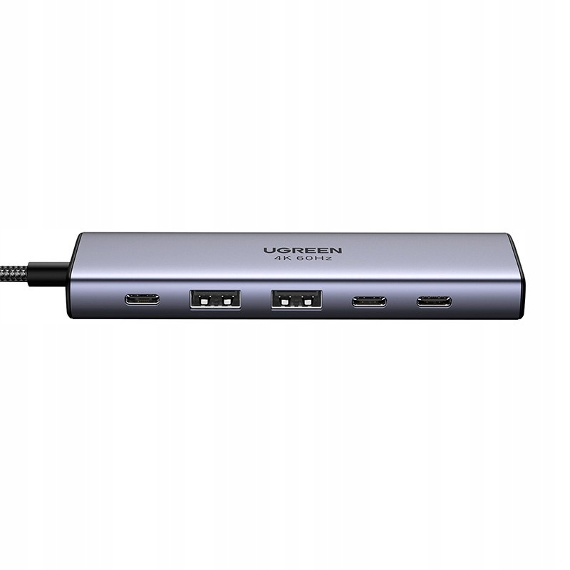 Hub Usb-c Ugreen CM511 5-portowy Hdmi 4K60 Pd