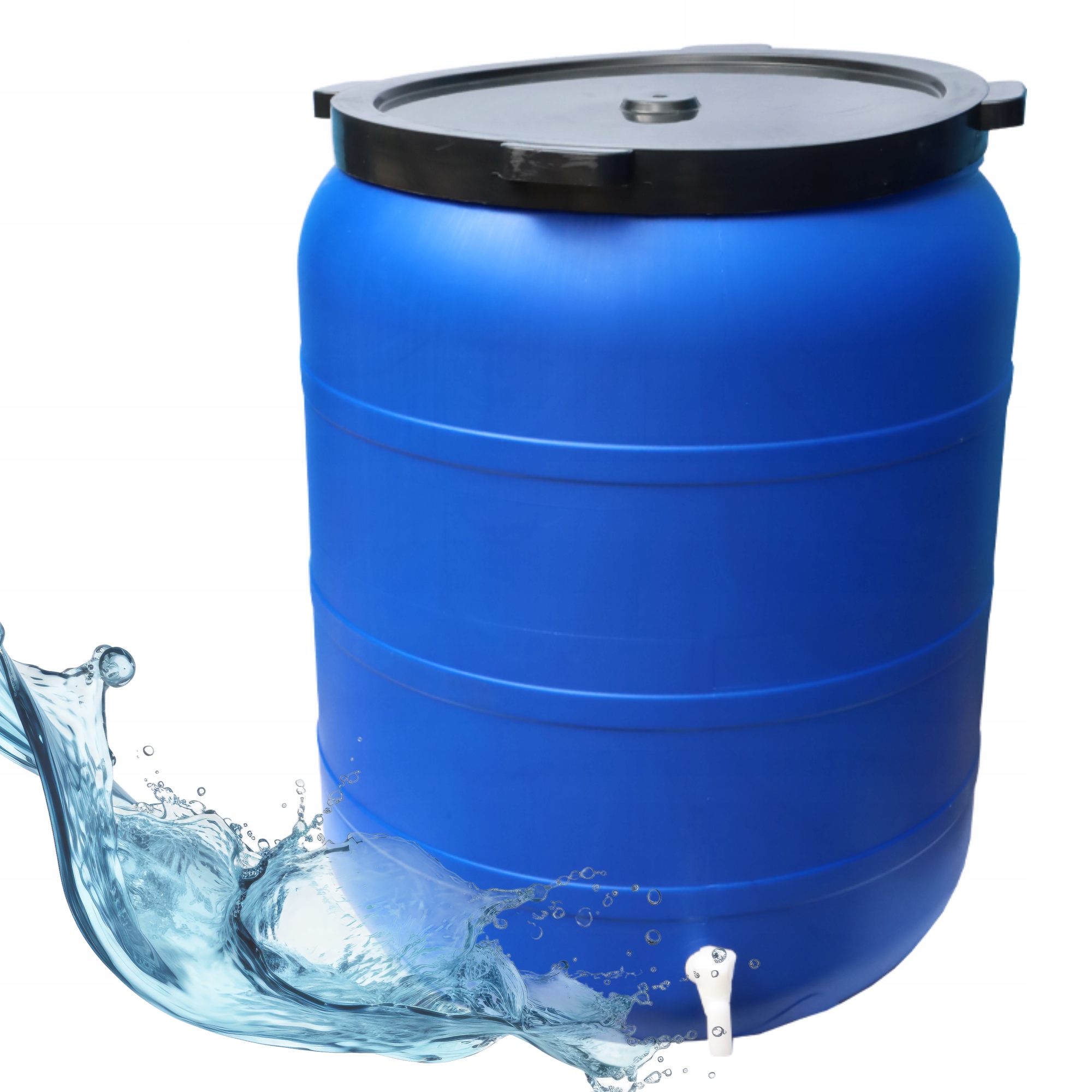 Zbiornik na deszczówkę z kranikiem 350l duża beczka morsowanie kiszenie