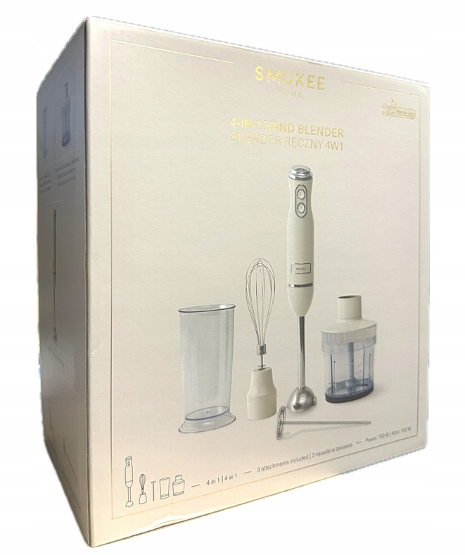 Ruční mixér Smukee Vintage AK-0147 700 W 4v1 béžový