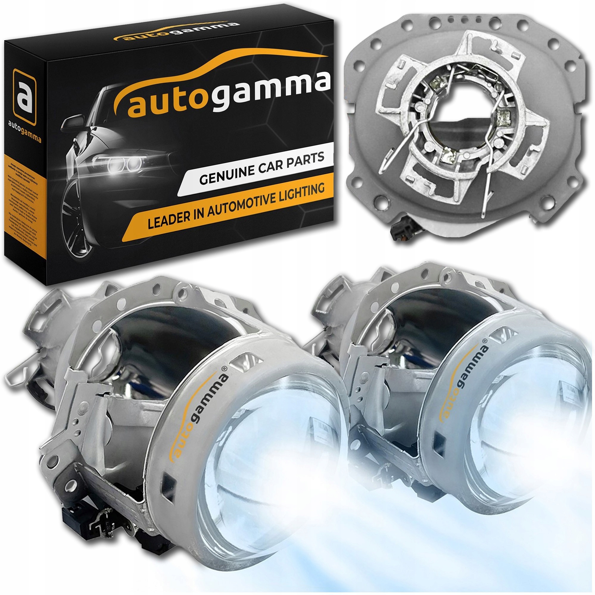 Projektory projektorů Bi-Xenon 3" D2S Hella 2 Regenerace reflektorů