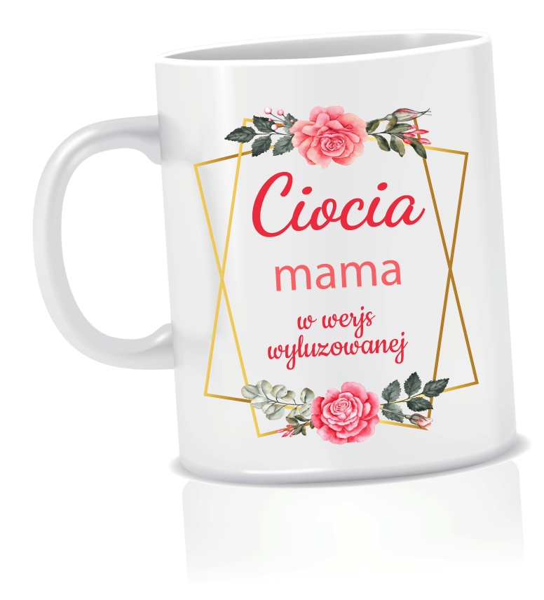 

Kubek Cioci Najlepsza Ciocia na świecie