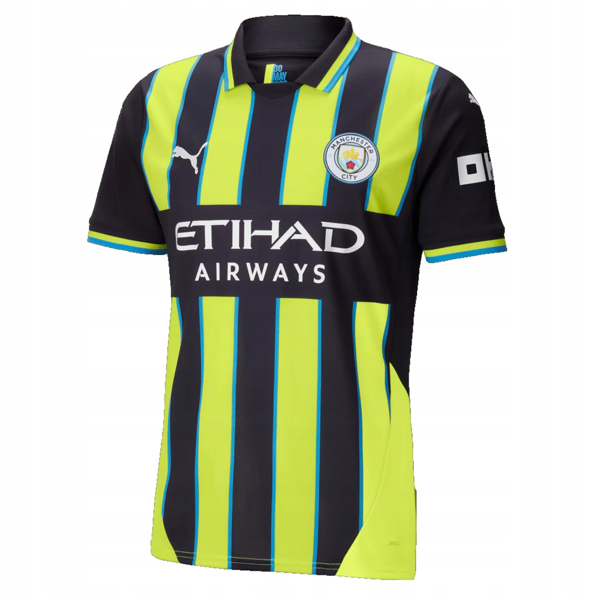 Pánské Tričko Puma 77508602 Mcfc Away Jersey Replica Černá M