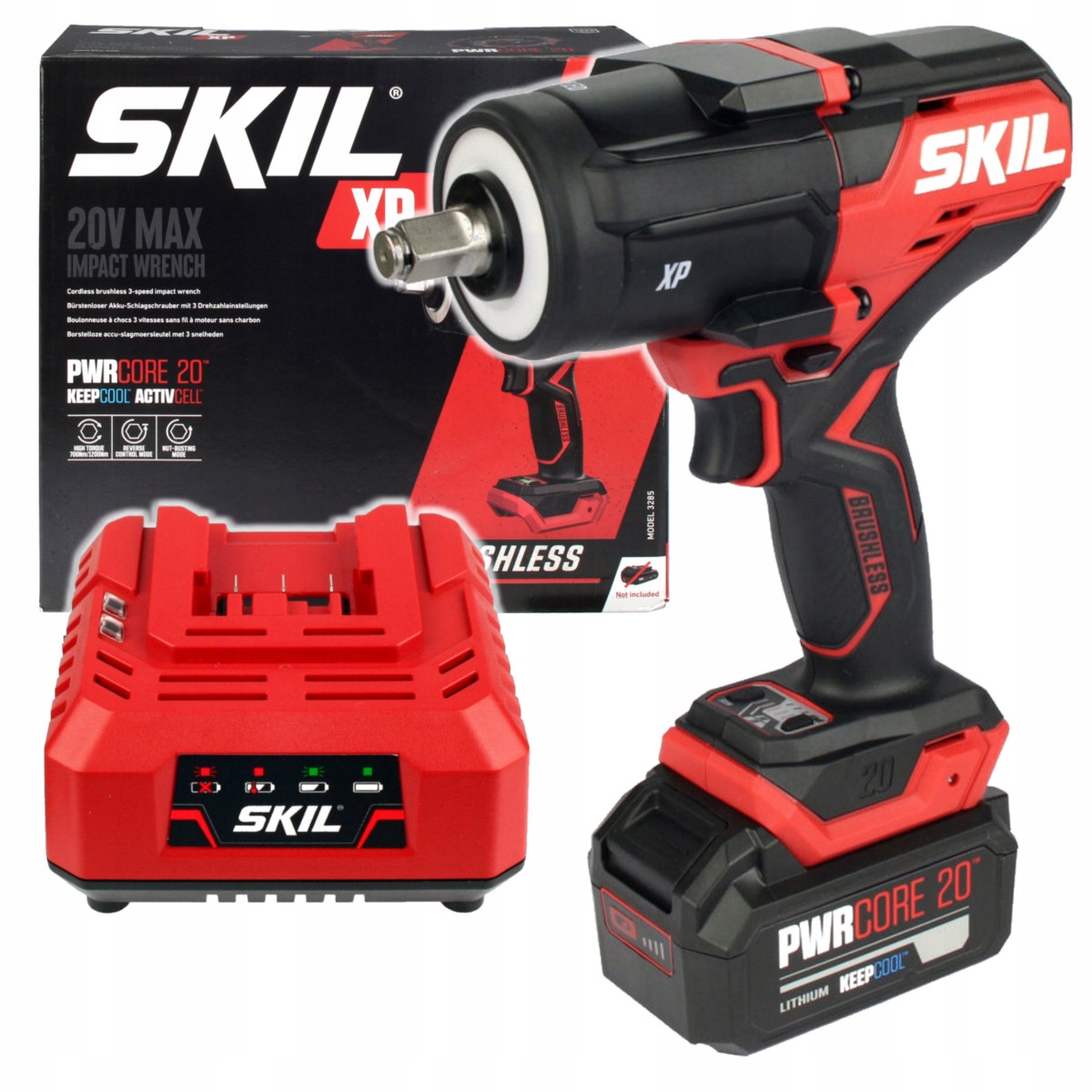 KLUCZ UDAROWY 1/2" 20V 700Nm 3285 SKIL XP 1x5,0Ah