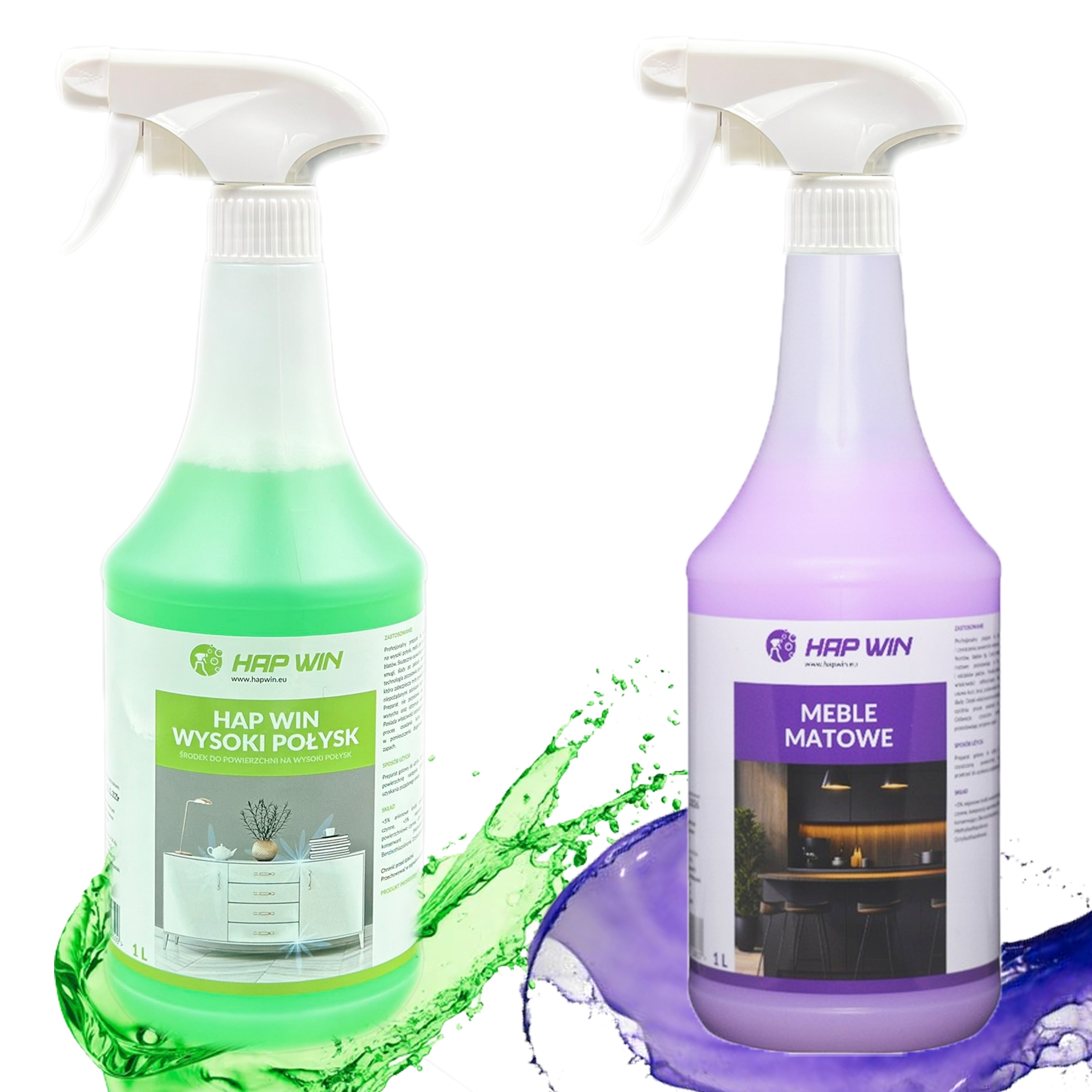 Levně Hap Win Matný Nábytek Vysoký Lesk Pro Čištění Stolního Nábytku Bez Šmouh