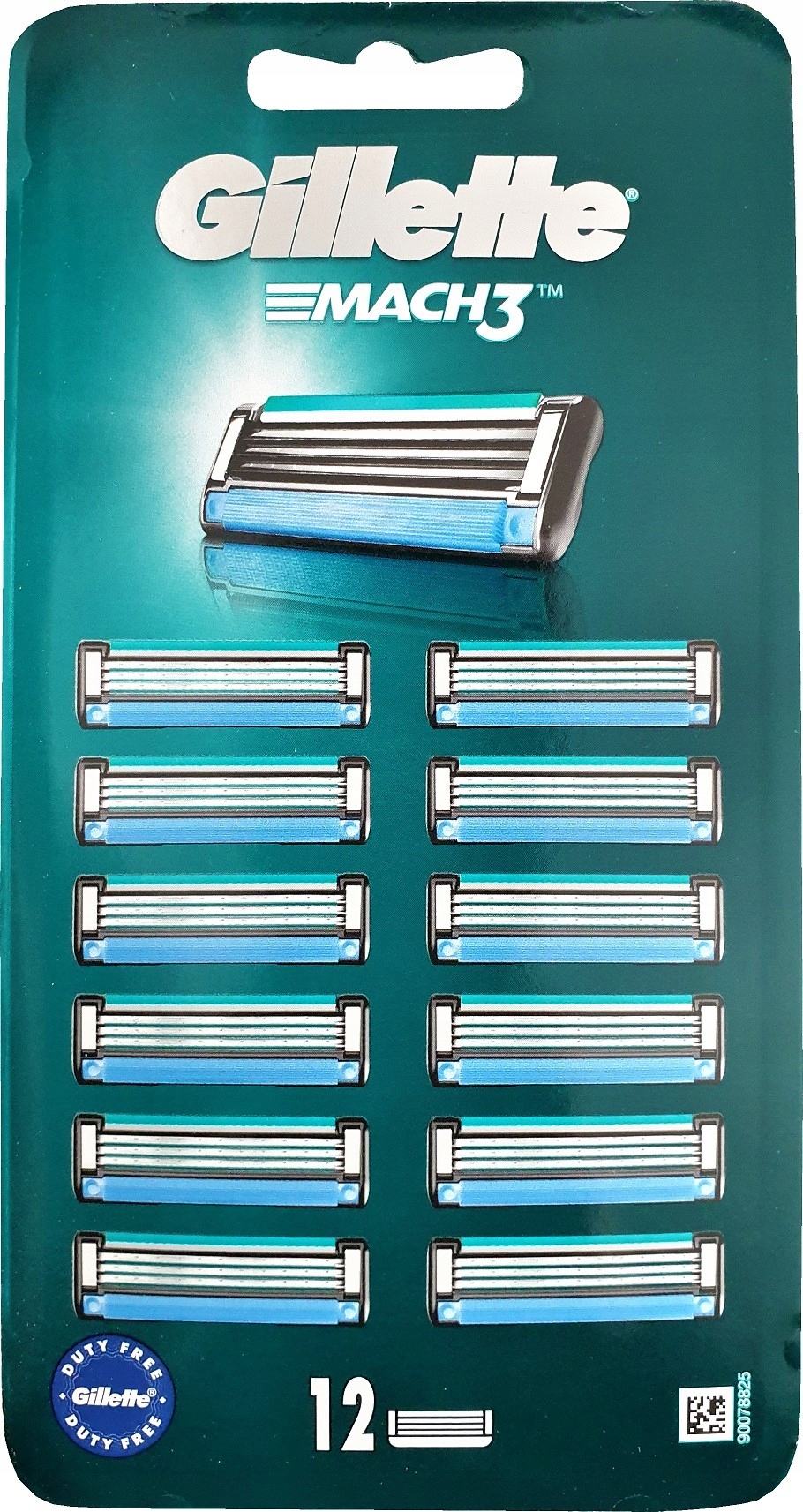 

Gillette MACH3 Wkłady Do Golenia Oryginalne 12szt.