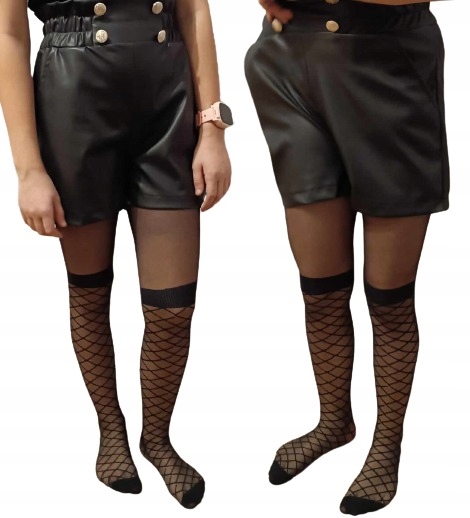 RAJSTOPY IMITUJĄCE ZAKOLANÓWKI PODKOLANÓWKI 7-8 LAT 116 122 128