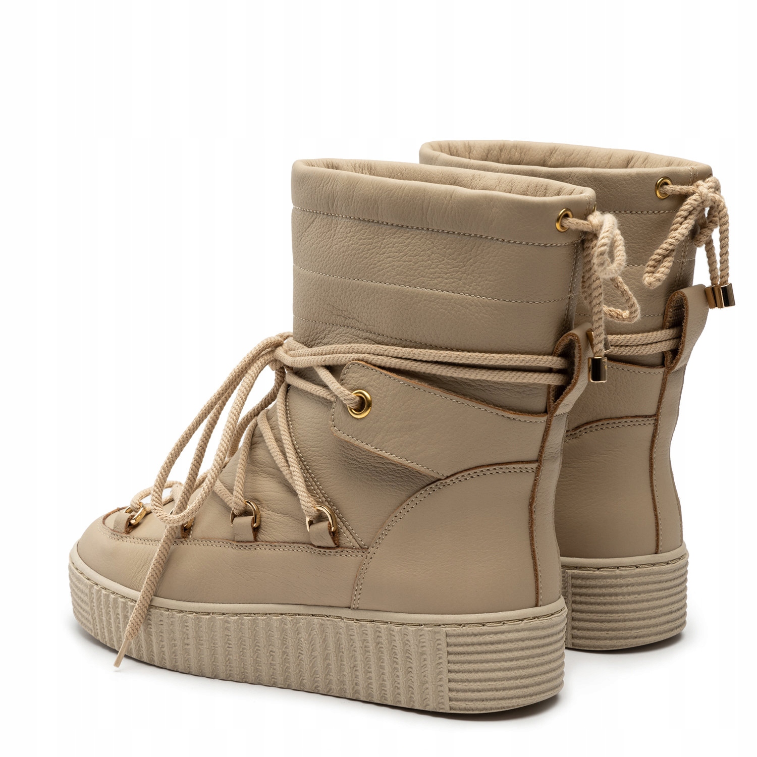 Śniegowce R.Polański 1576 - Beżowy Lico Płeć kobieta