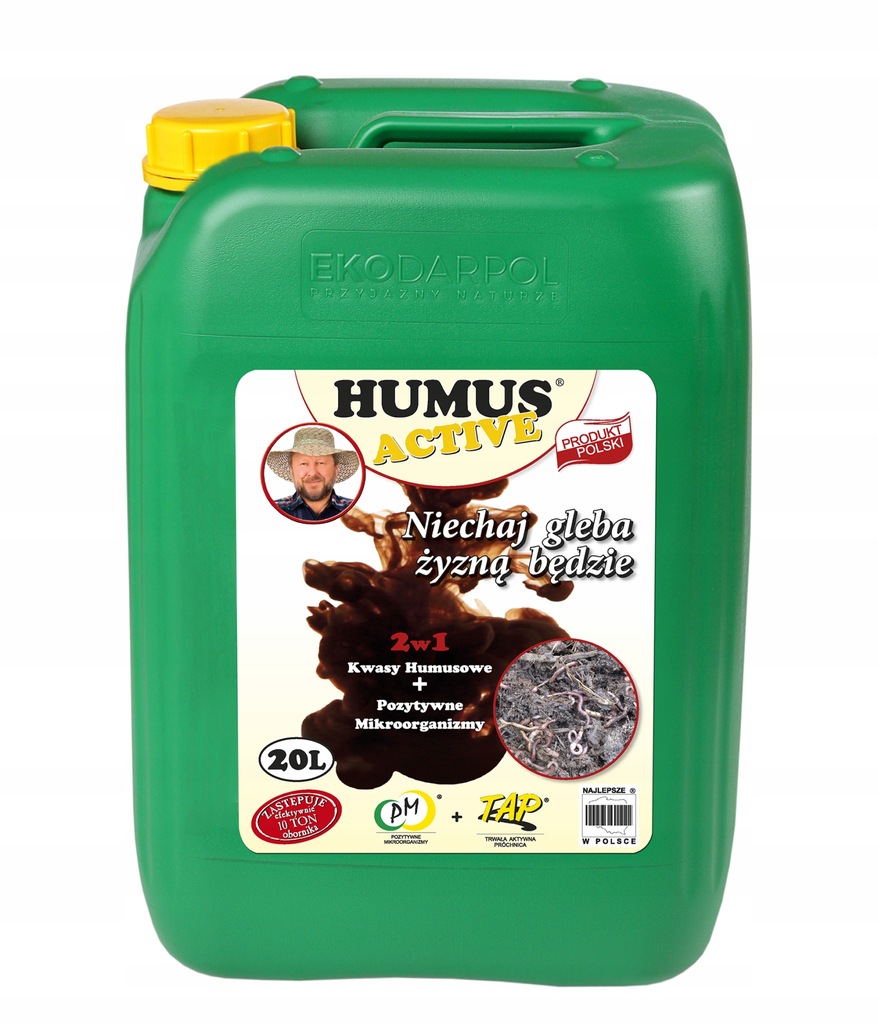

Biohumus Humus Active 20L Nawóz Polepszacz Gleb