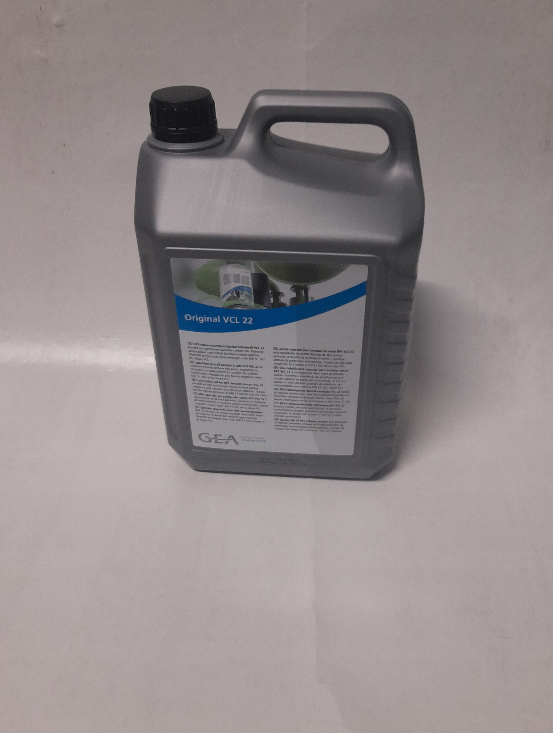 Olej do pompy próżniowej GEA VCL22 RPS 5 litrów oryginał