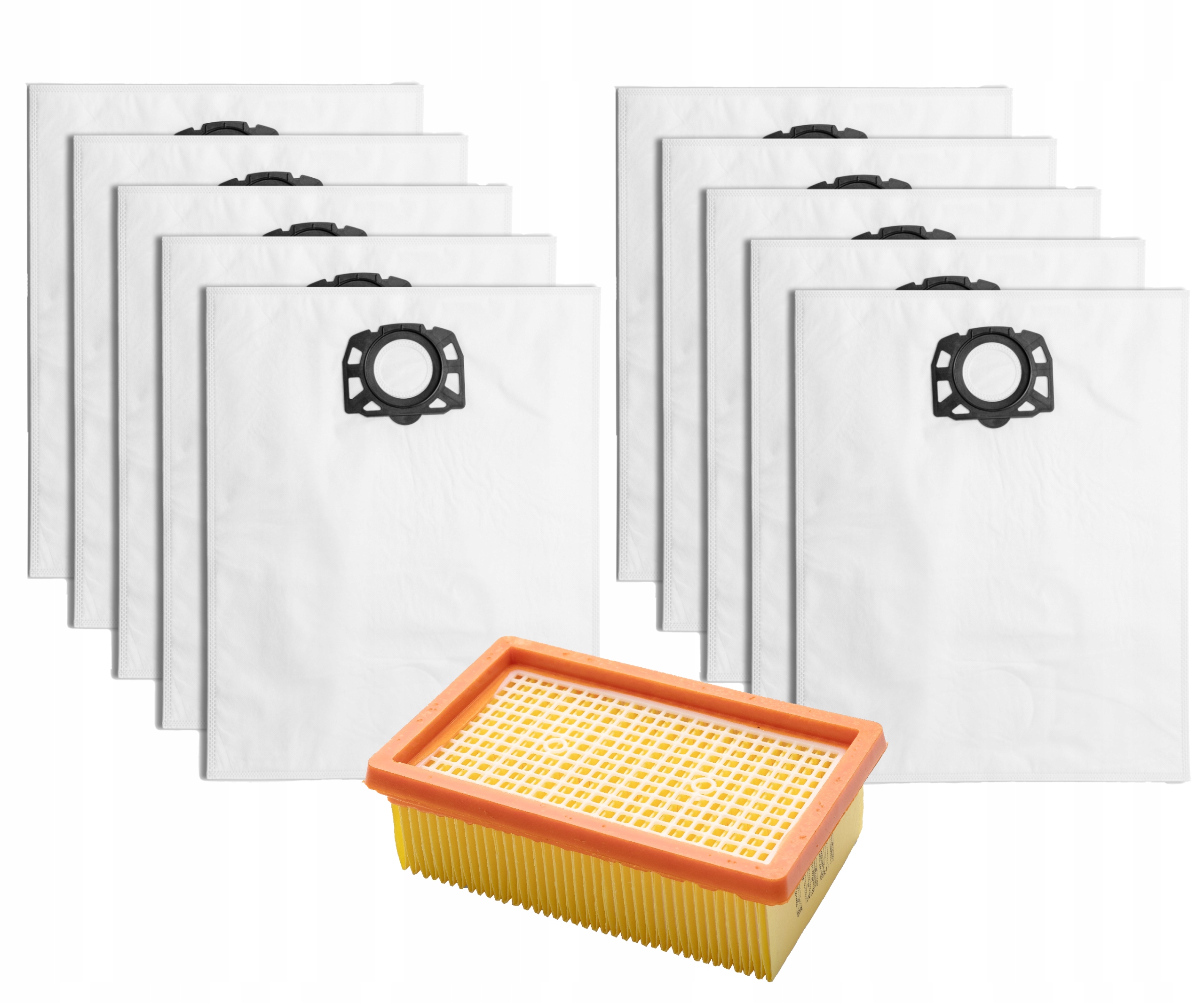 

10x Worki Filtr Do Odkurzacza Karcher WD4 WD5 WD6