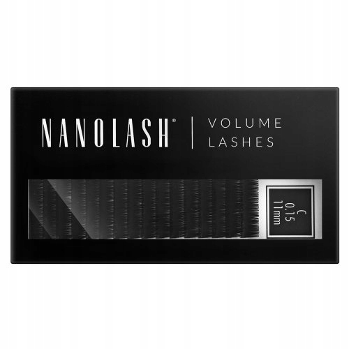 Nanolash Volume Lashes 0.15 C umělé řasy 11 mm