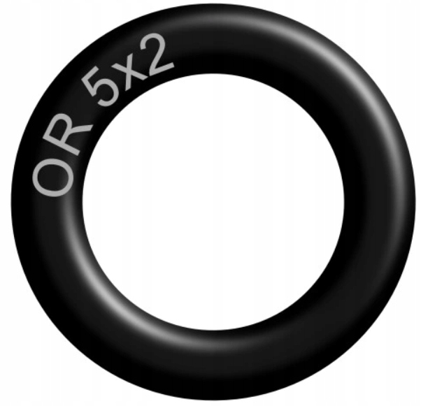 Oring 5x2 mm NBR70 gumowy uszczelniacz olejoodporny 10 szt