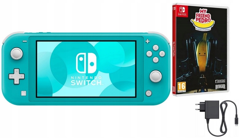 Nintendo Switch Switch Lite Konsola Nintendo Switch Lite niebieski - Sklep, Opinie, Cena