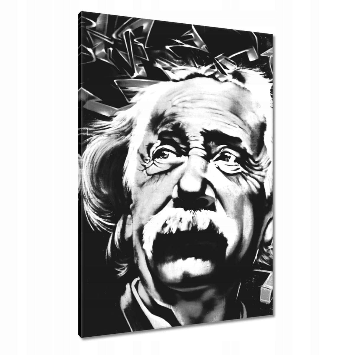 Obrazy 70x100 Albert Einstein Graffiti