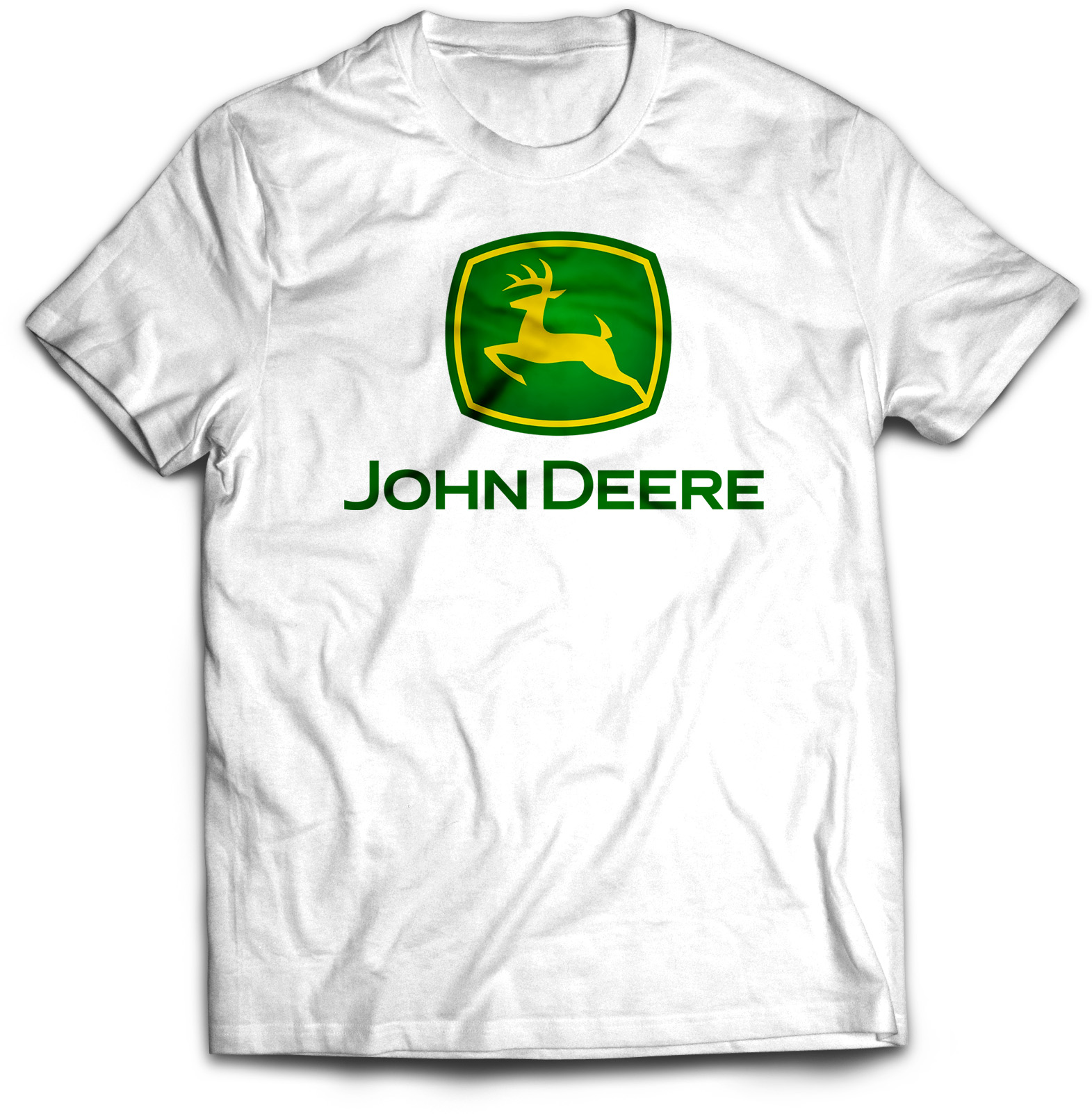 

Koszulka męska John DEERE-01 biała r.2XL