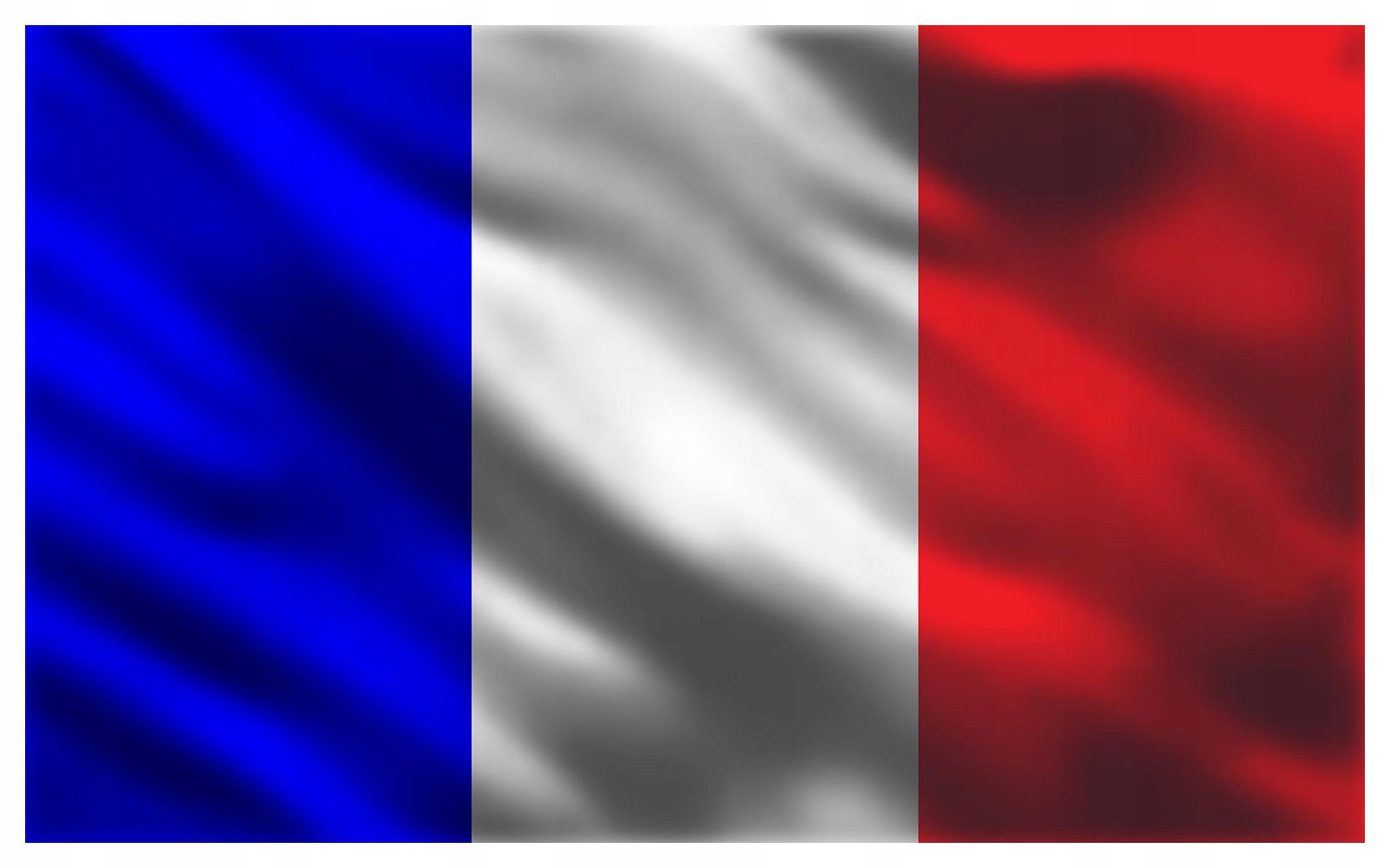 Vliesová fototapeta Vlajka Francie, vítr, svoboda 254x184 lepidlo