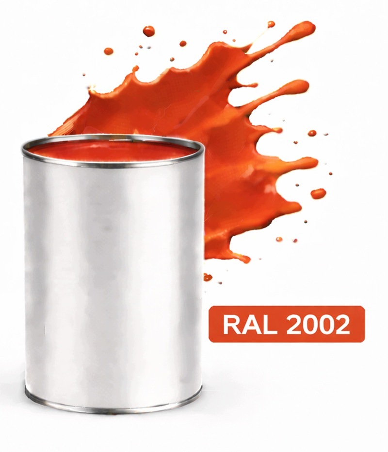 Ral 2002 Alkydová smaltovaná lesklá Barva na kov a ocel 1L