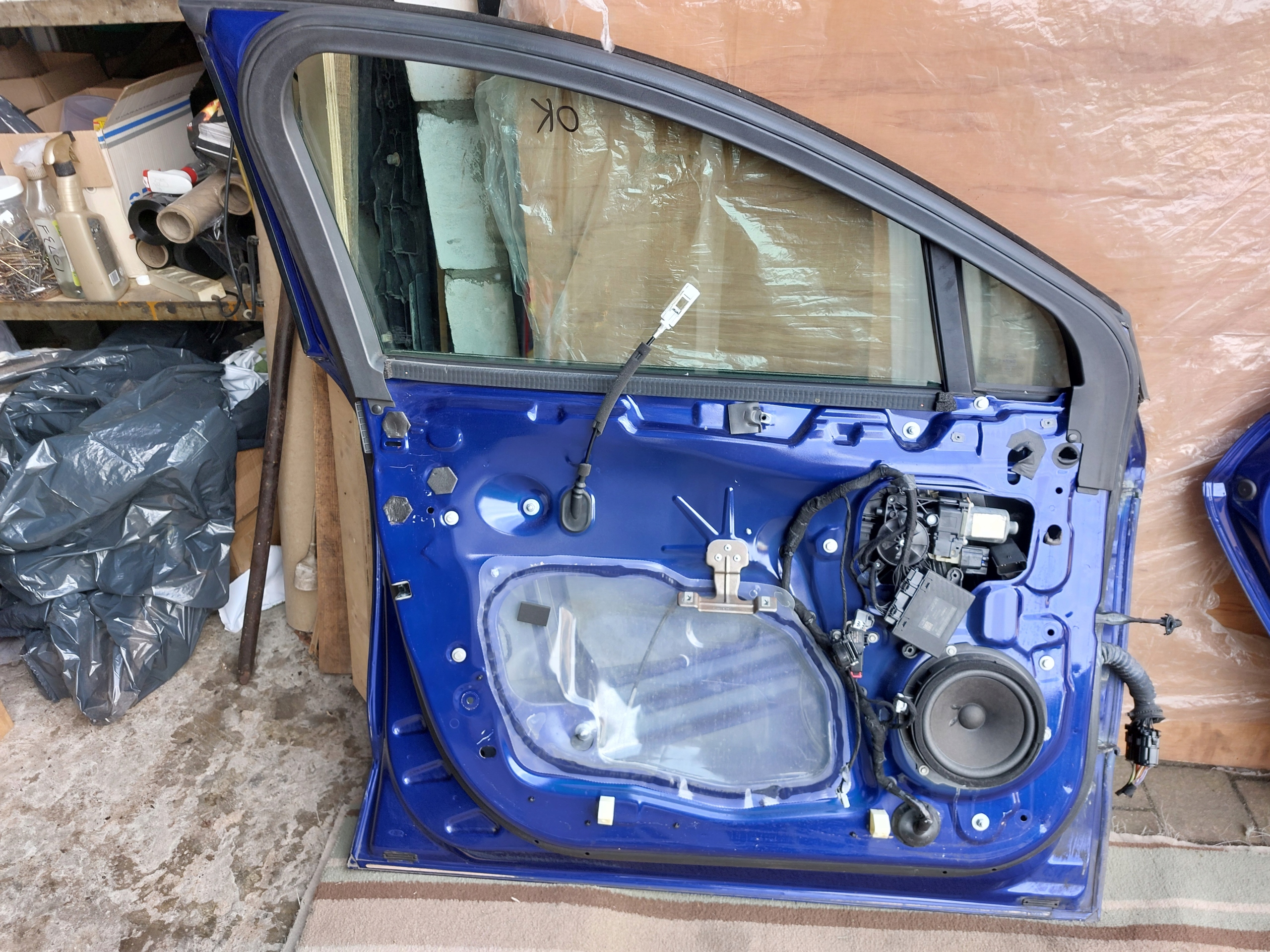 door left front rear part FORD MONDEO MK5 17r HB Deep Impact Blue