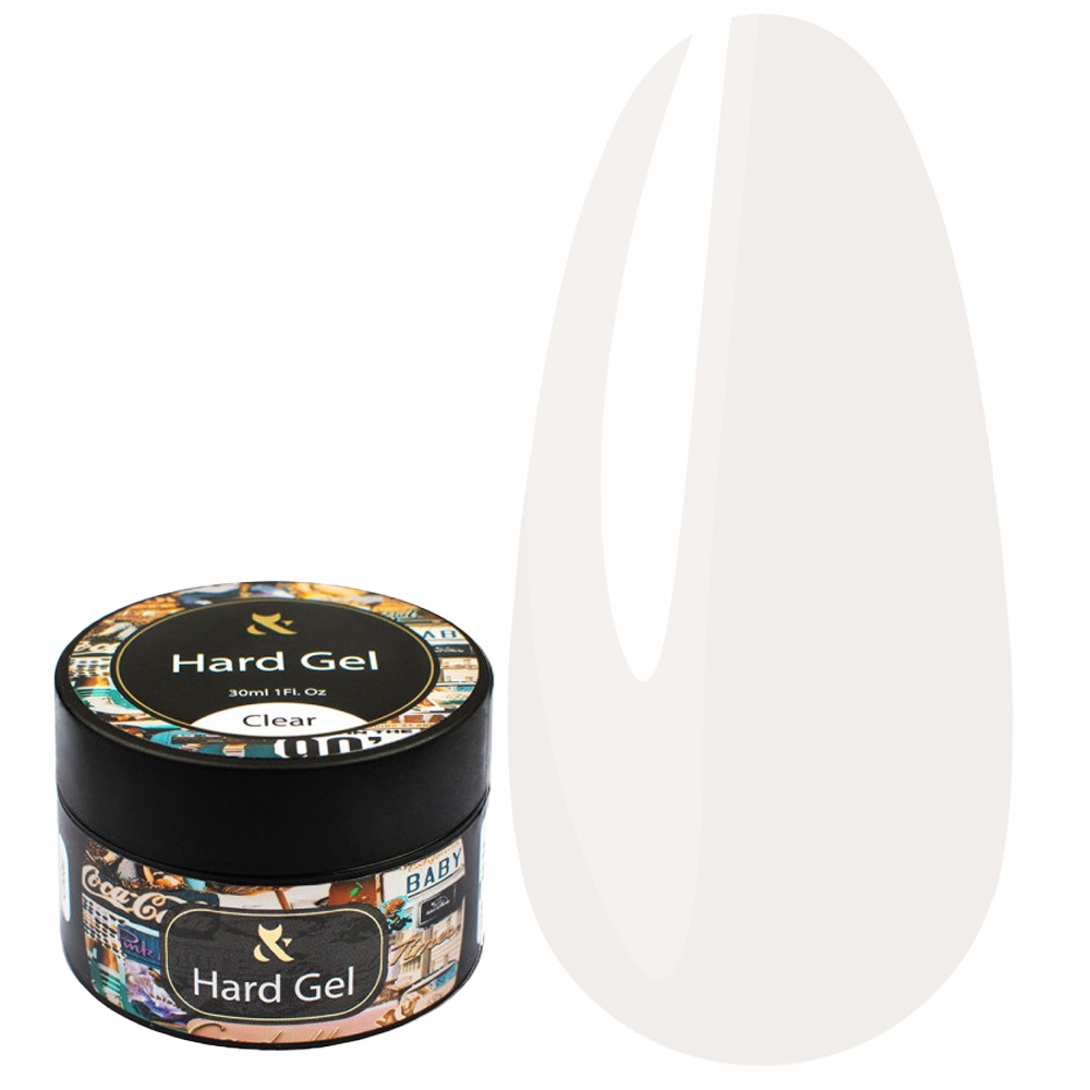 Fox Tvrdý gel Čirý, 30 ml