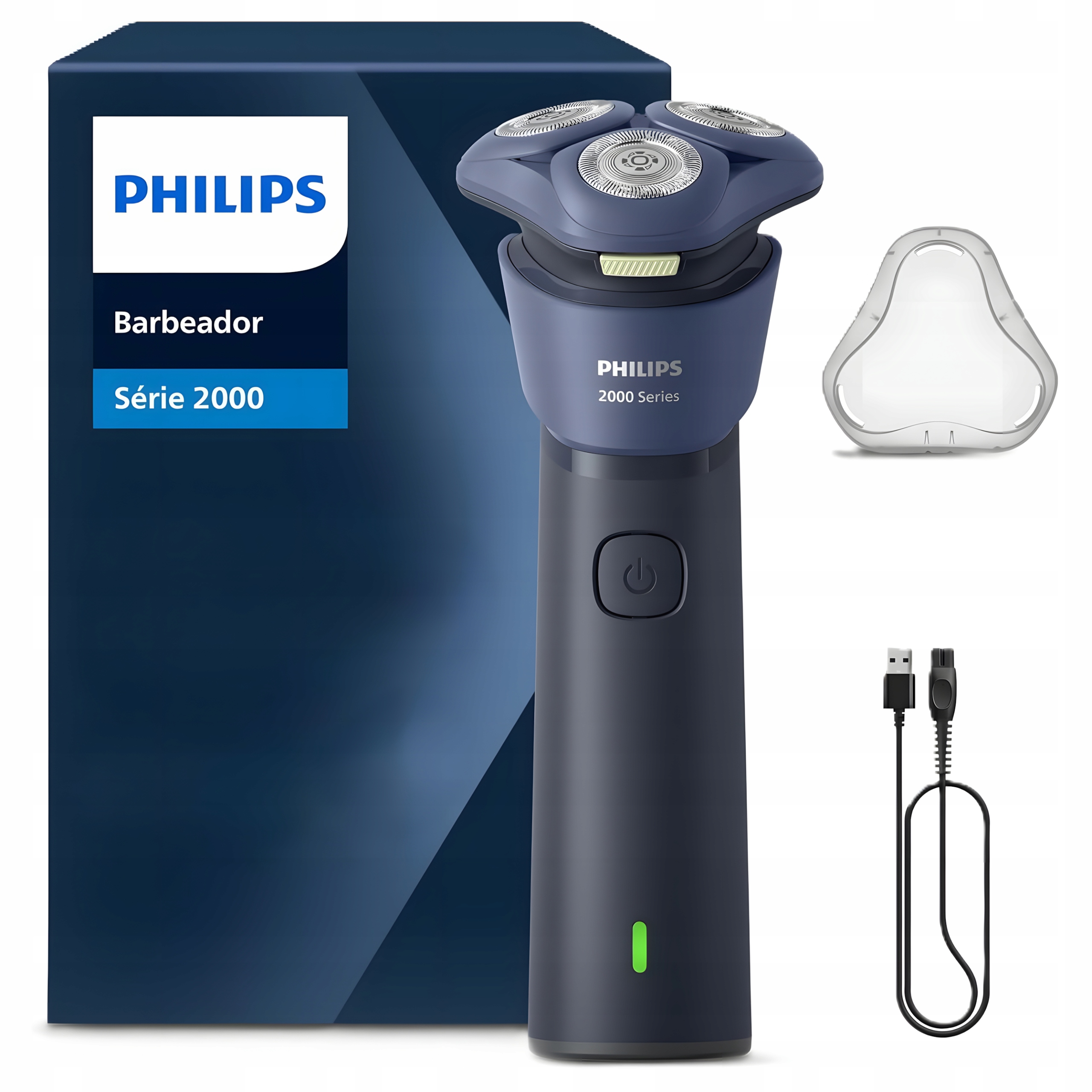 Holiaci Strojček Philips S2885 00 Akumulátorová hlavica na mokro modrá
