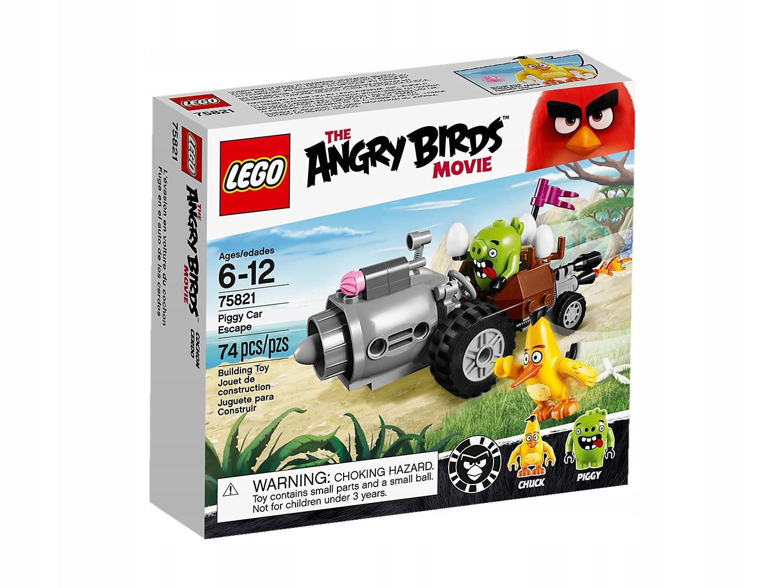 Lego Angry Birds 75821 Útěk autem prasátek