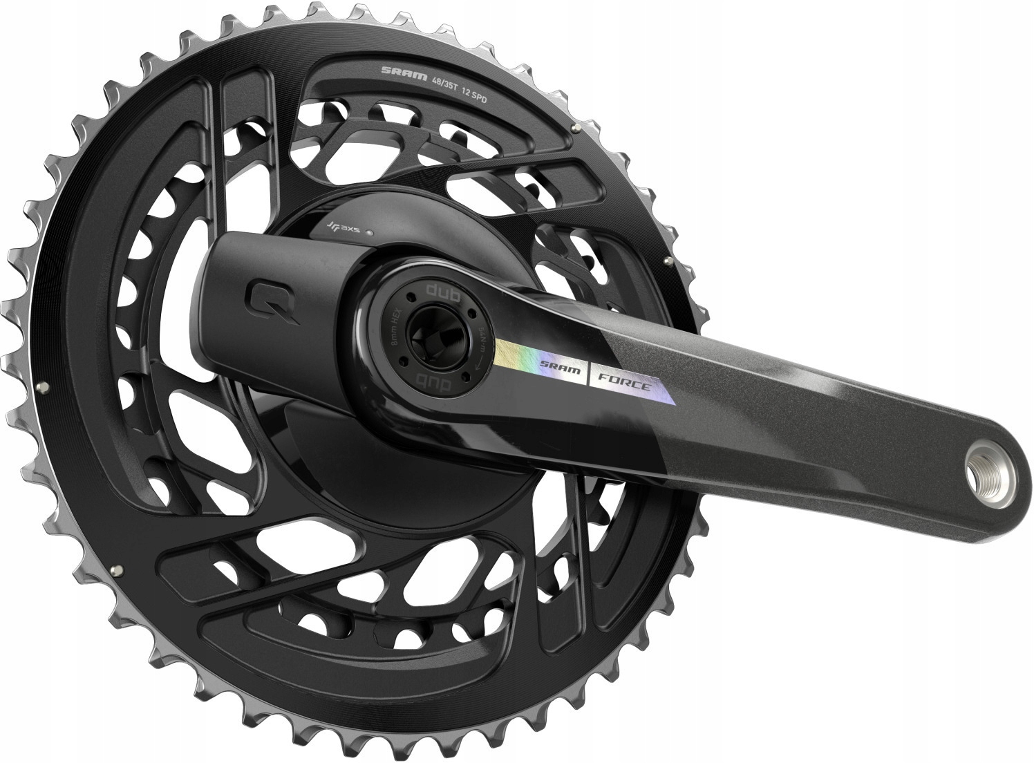 Kliky Sram Force Axs MY24 s měřičem výkonu Dub D2 2x12s 48-35T 172,5mm