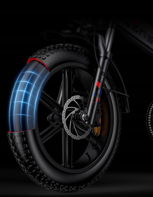 E-bike ENGWE ENGINE X 250W 13AH 48V 25KM/H 100KM 20'' red Rozmiar koła (