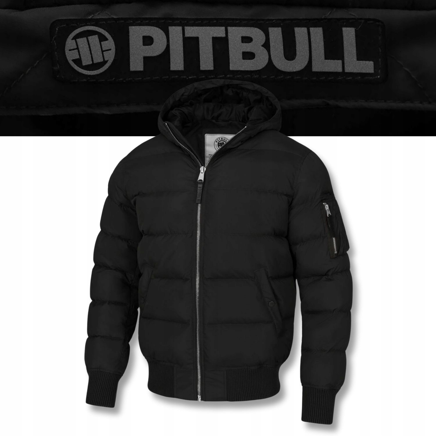 Pánská Zimní bunda Pitbull Bunda s kapucí Teplá prošívaná Gopher