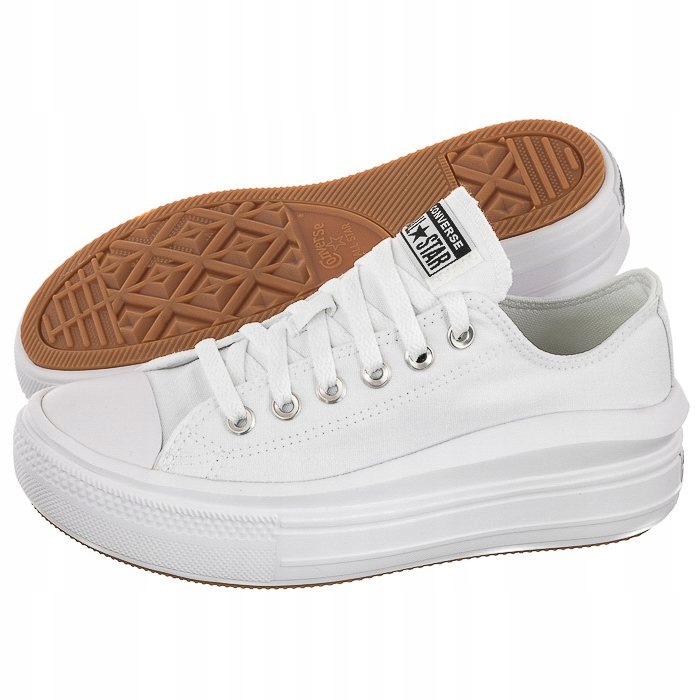 Buty Trampki Sneakersy Damskie Converse Ct All Star 570257C Białe