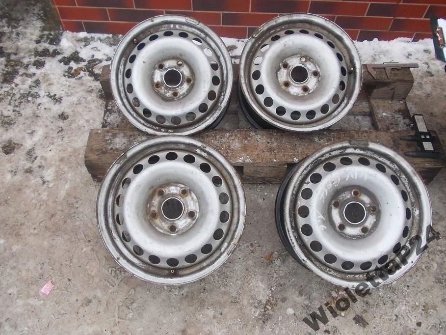 FELGI STALOWE 15" VW AUDI ET 47 !!! (G468)