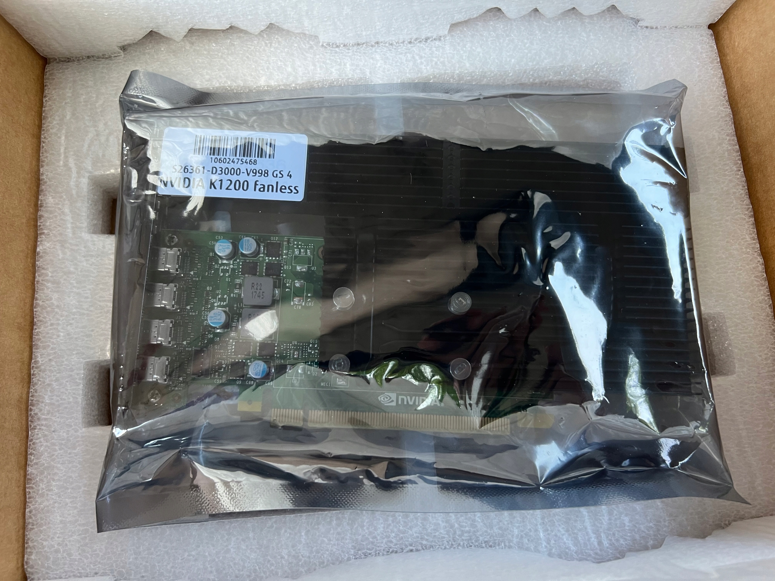 Karta Vga Nvidia Quadro K1200 Fanless D3000-V998 New