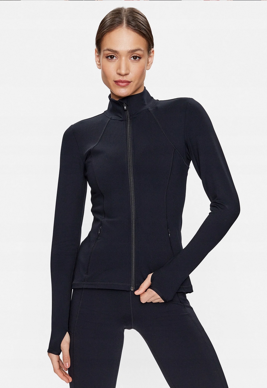 Mikina bez kapuce Skechers Go Flex Černá Regular Fit, velikost XL