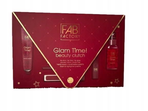 Dárková Sada Na Líčení Stíny Rtěnka Pastelka Mlha Zrcátko Krém