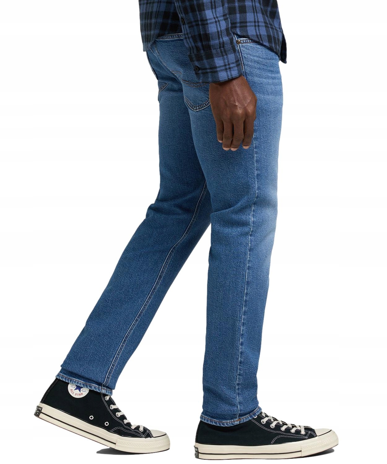 Jeansy Lee Luke 112339034 L719VIE11 Mid Worn In W 32 / L 32 Rozmiar 32/32