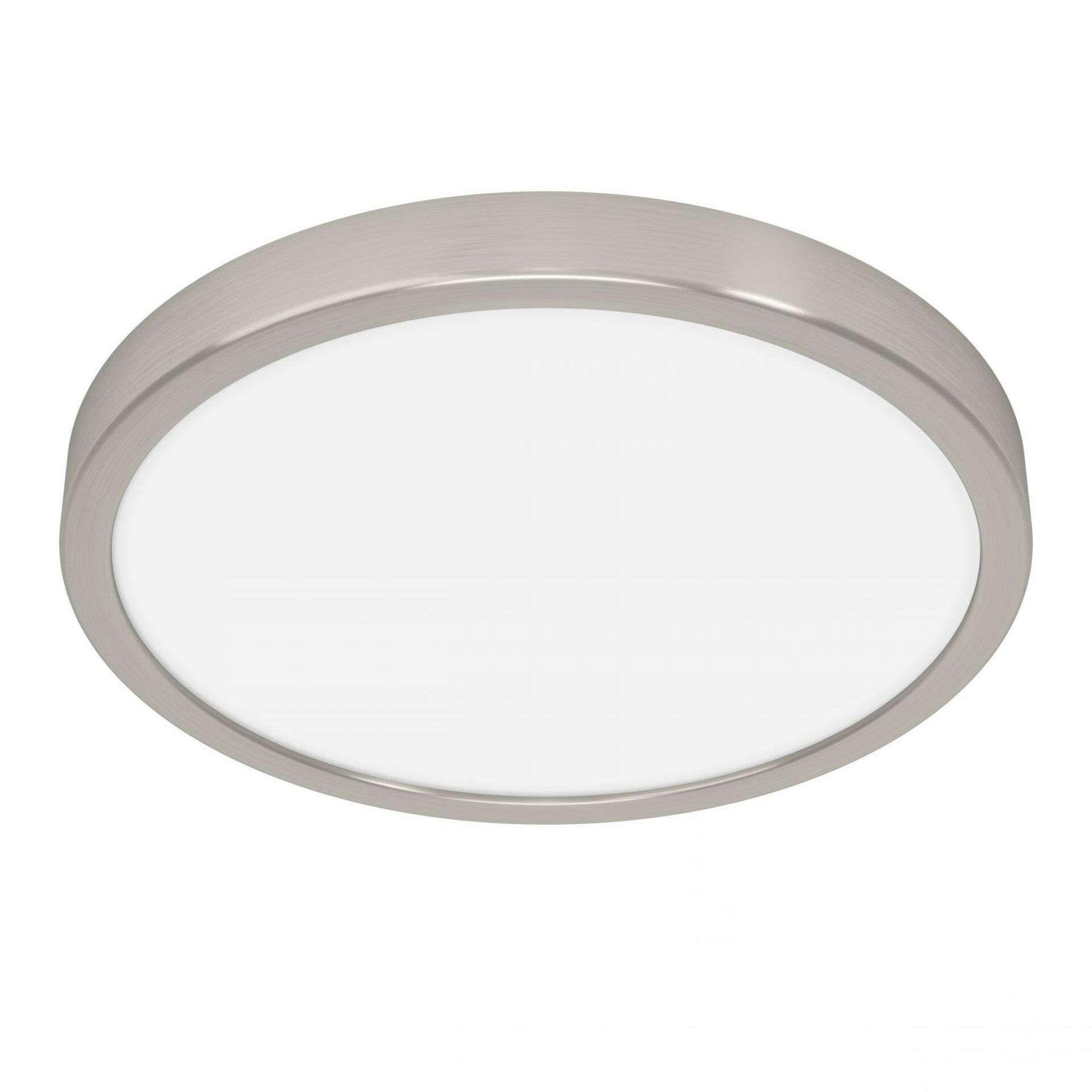 Led stropné svietidlo Eglo Fueva 5 matný nikel 20,5W 2400lm 3000K stmievateľné