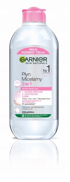 

Garnier Skin Naturals Płyn Micelarny 3w1 700 ml