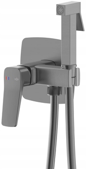 Kfa Podomietková Bidetová Batéria Malaga, Gun Metal Grey Pvd