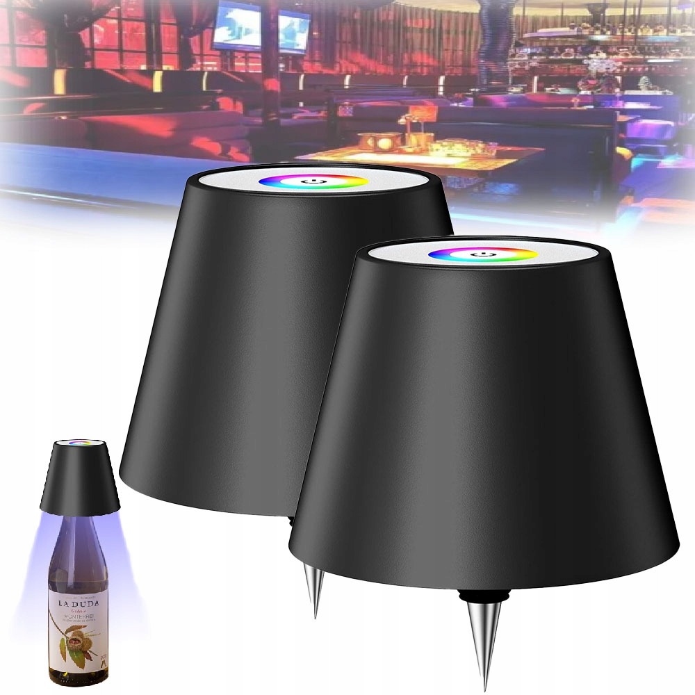 Korek na láhev vína s dotykovým stmívačem Lampička na láhev vína