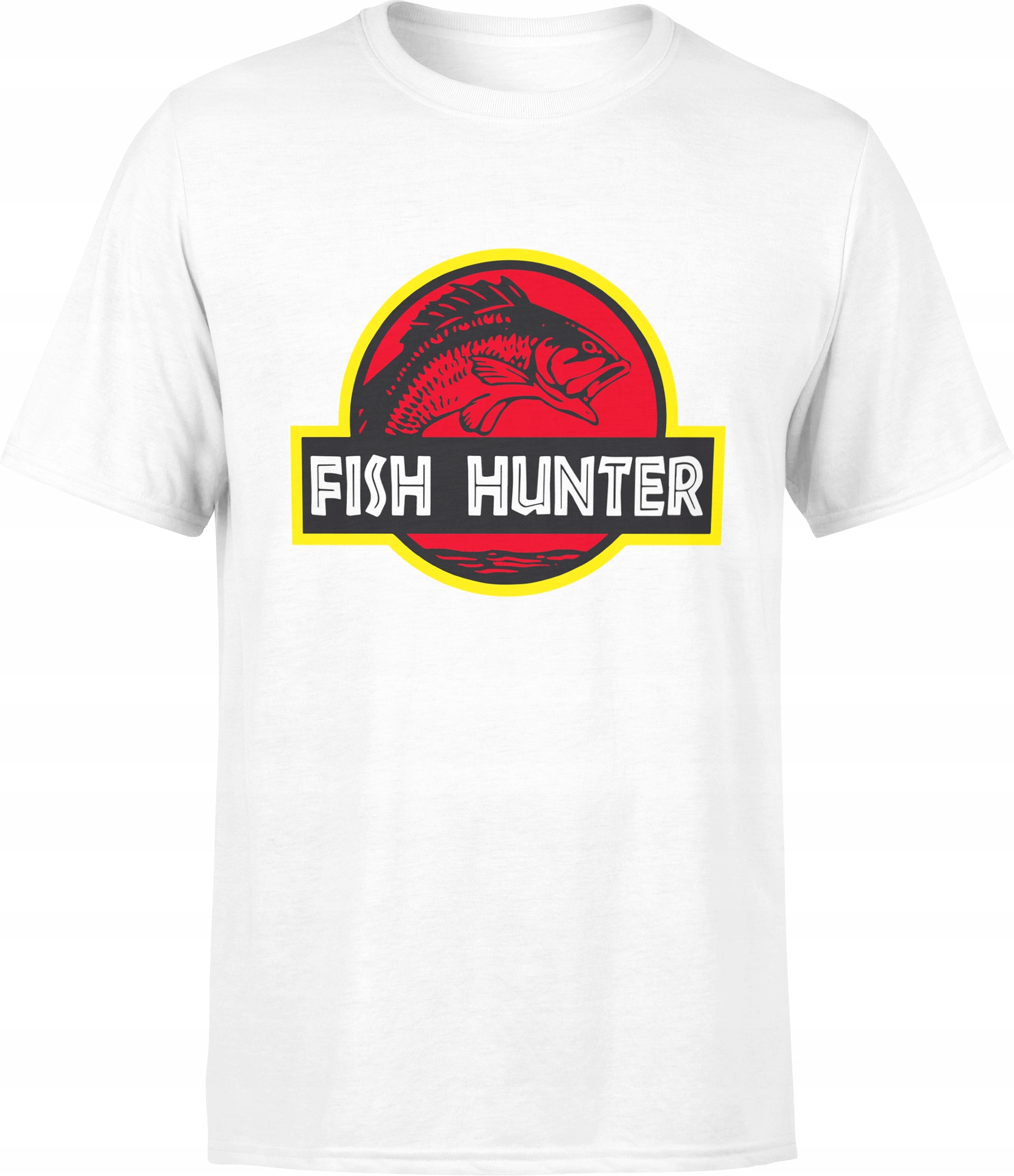 

Męski T-shirt Na Ryby Dla Rybaka Wędkarza Rozm XL