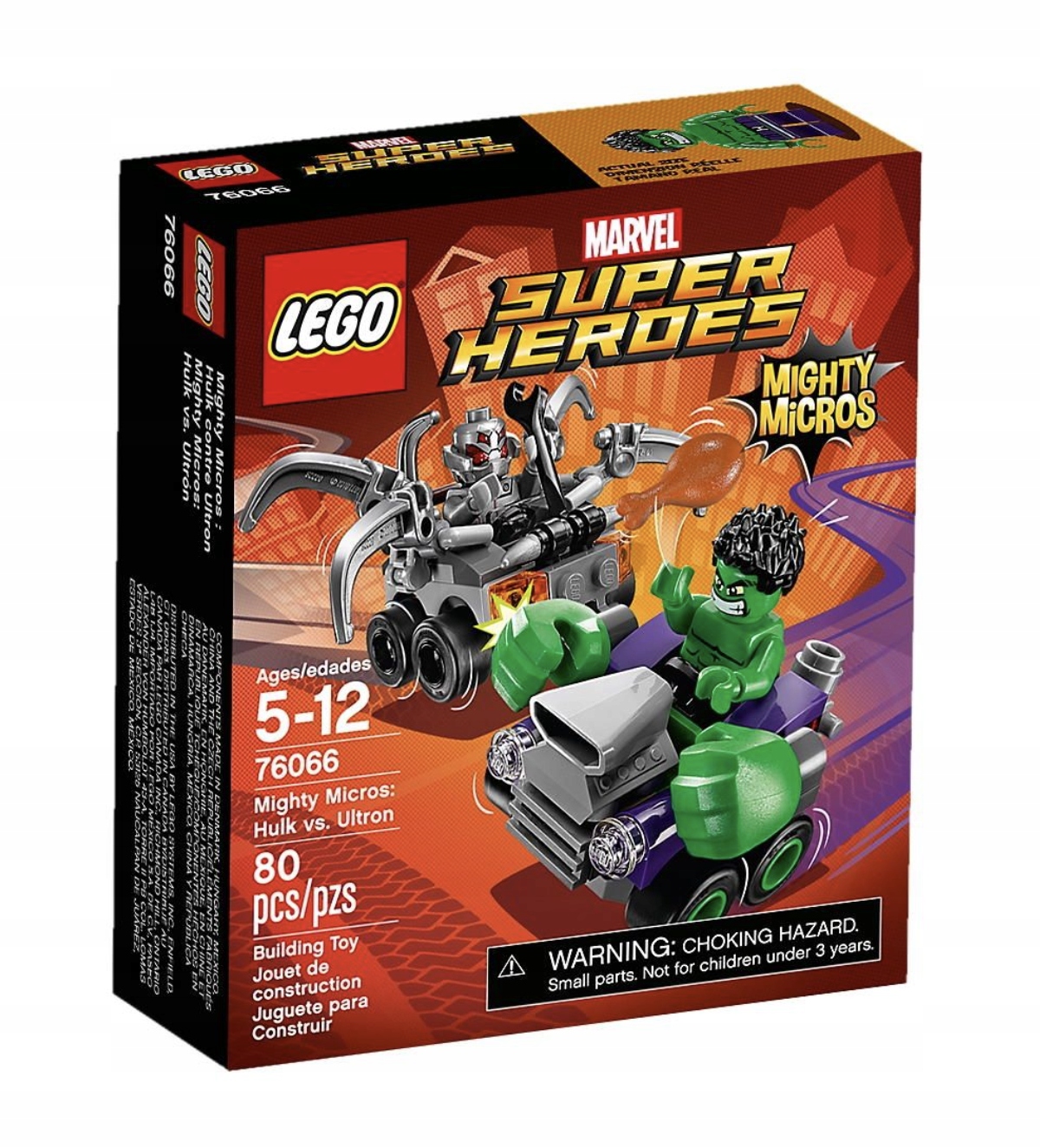 Lego Heroes 76066 Hulk kontra Ultron