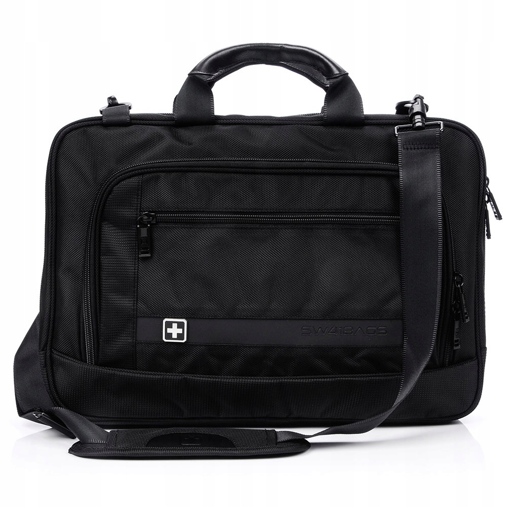 Taška na notebook s popruhem přes rameno voděodolná SwissBag Sion 16"