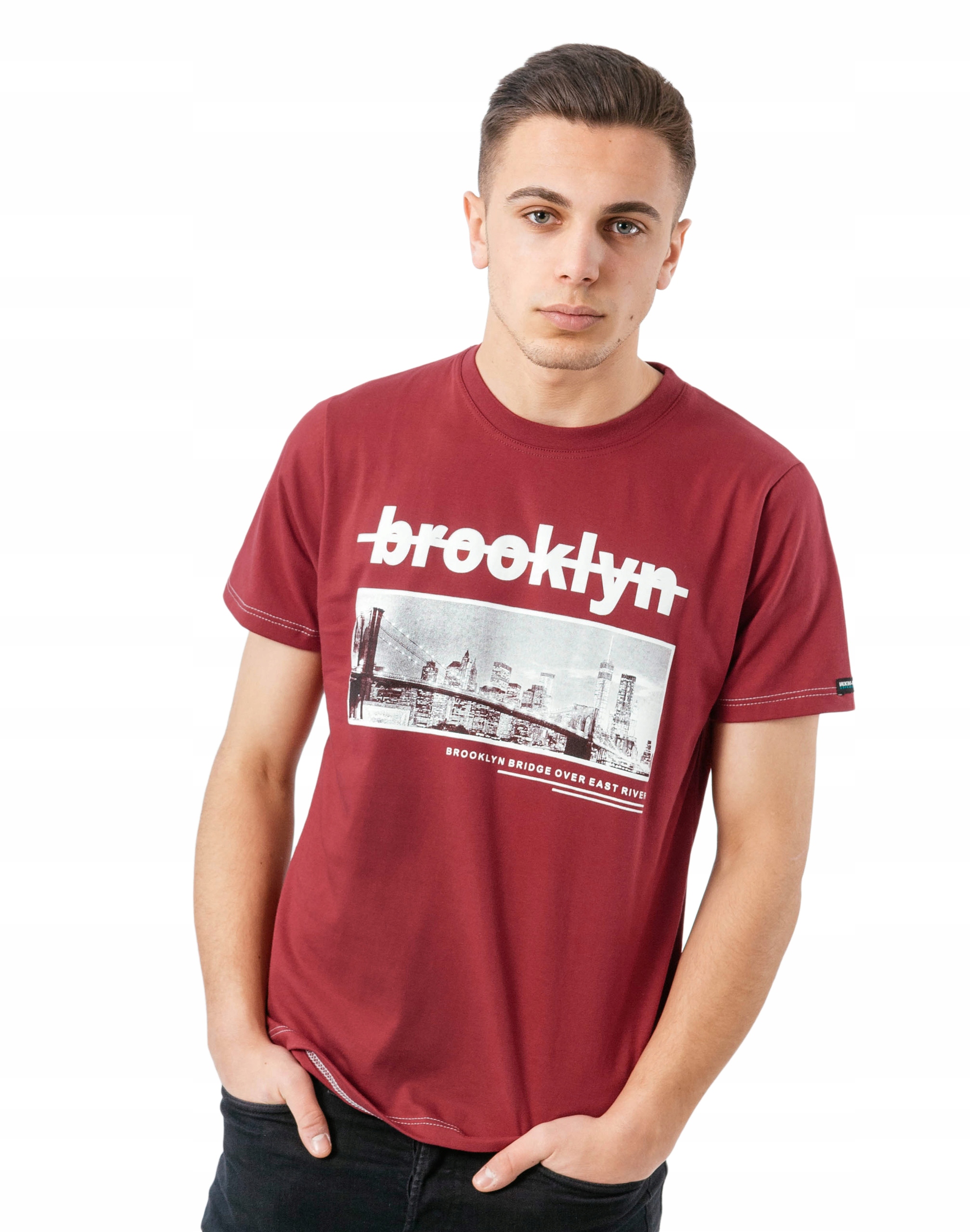 

Podkoszulek Męski Koszulka T-shirt Brooklyn 02 3XL