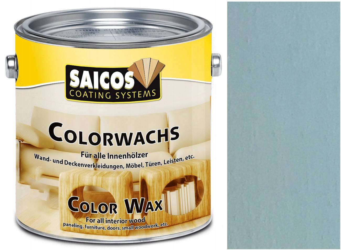 Saicos Farebný vosk Modrý 3051 2,5L