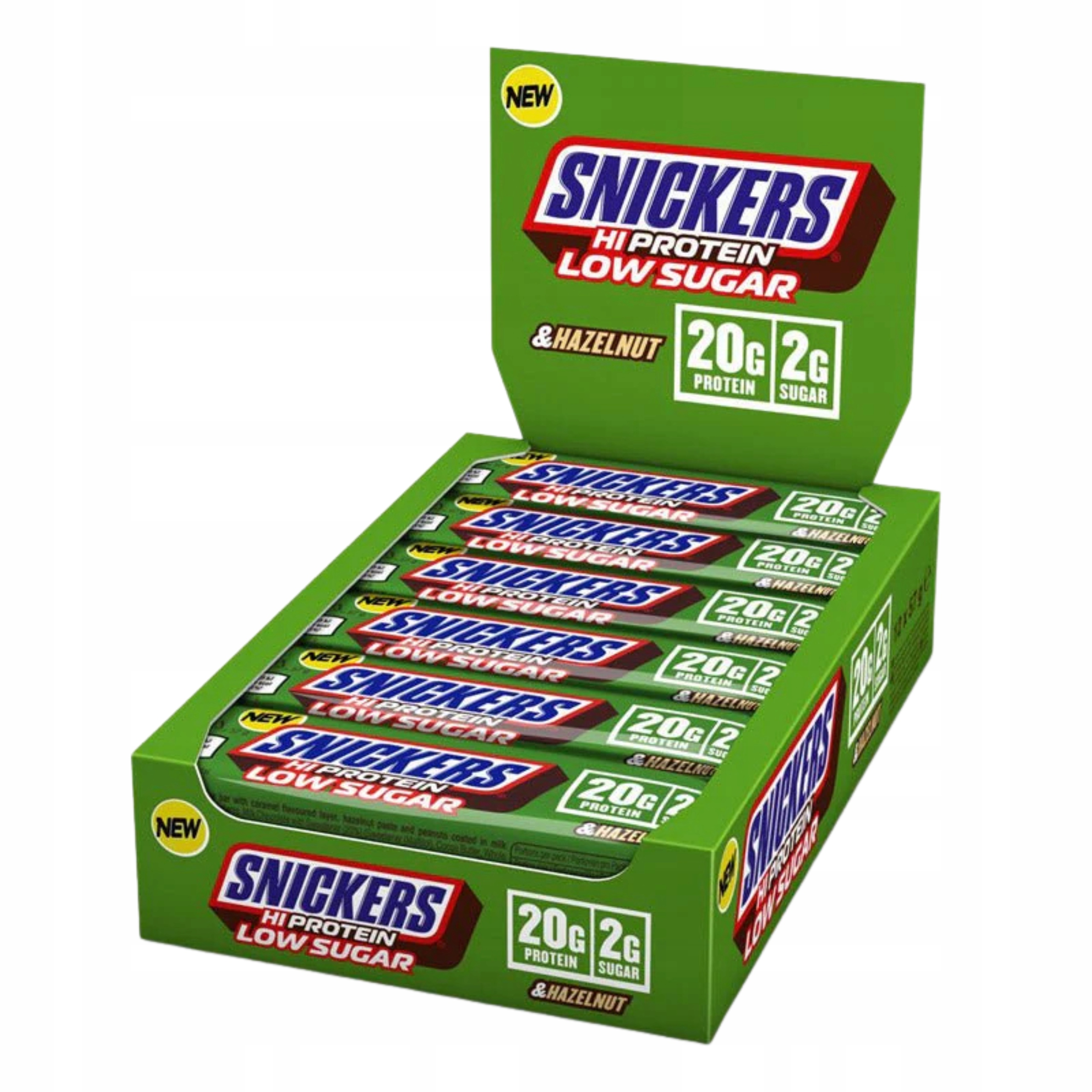 Proteinová Tyčinka Snickers Hi Protein 12x57 g Ořechová Low Sugar 18 g Bílkoviny