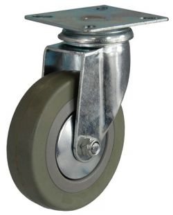 KOŁO KÓŁKA OBROTOWE fi75 mocowane na PŁYTKĘ 70KG