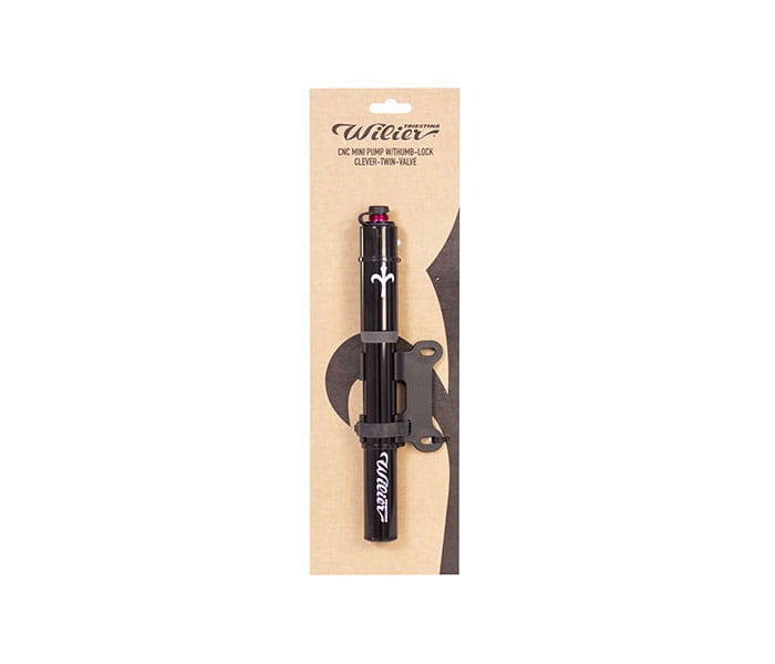 Pumpička na kolo Wilier Mini Mountain hliníková 80PSI Presta Schrader